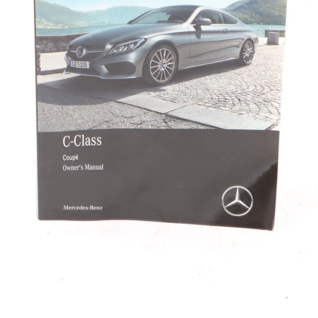 Mercedes W205 Owner's Manual Book A2055844312