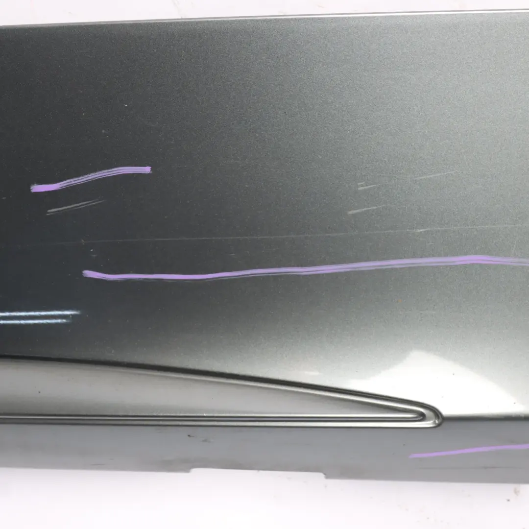 Mercedes C205 Side Skirt AMG Left N/S Door Sill Cover Selenite Grey - 992