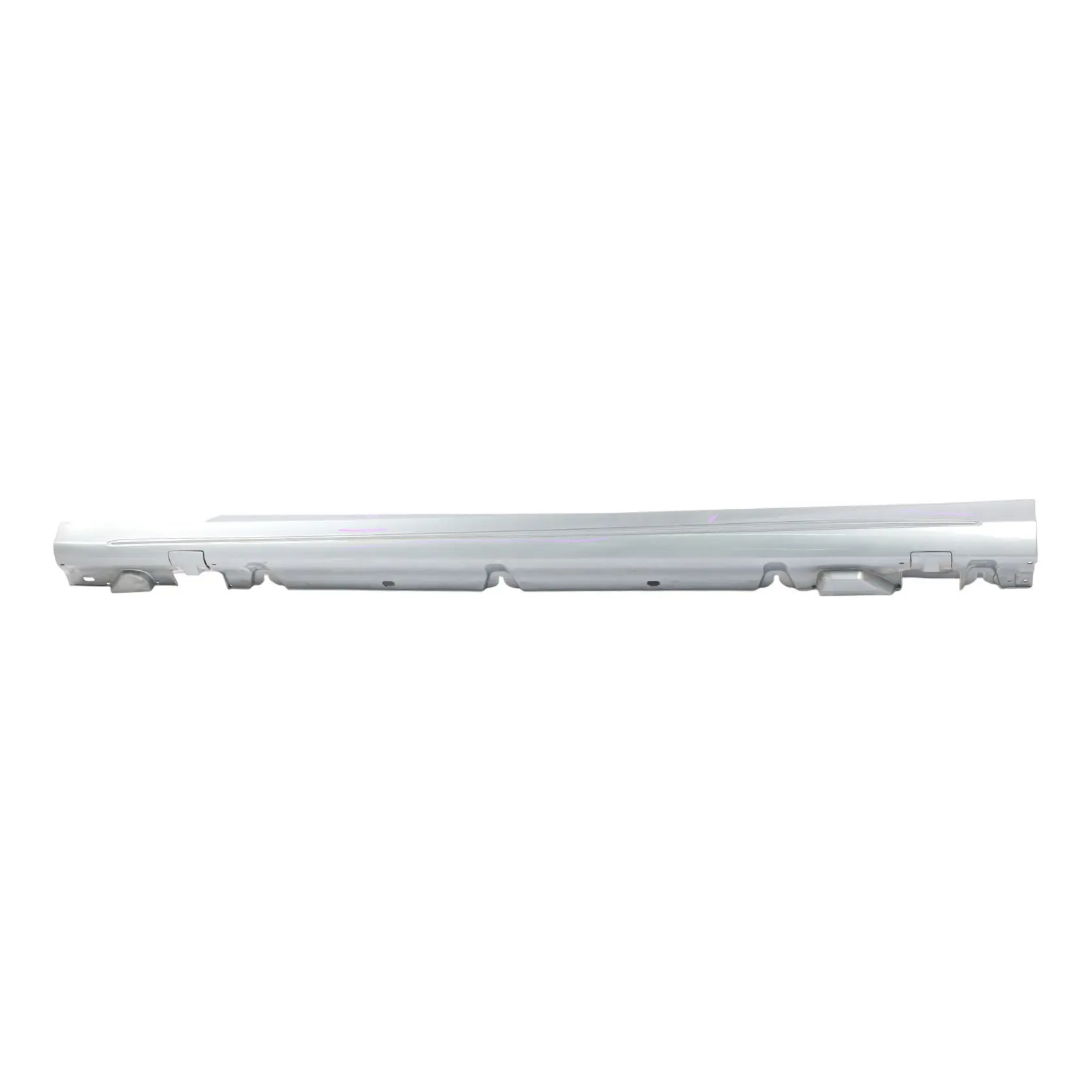 Mercedes W205 Side Skirt Left N/S Door Sill Cover Palladium Silver Metallic 792