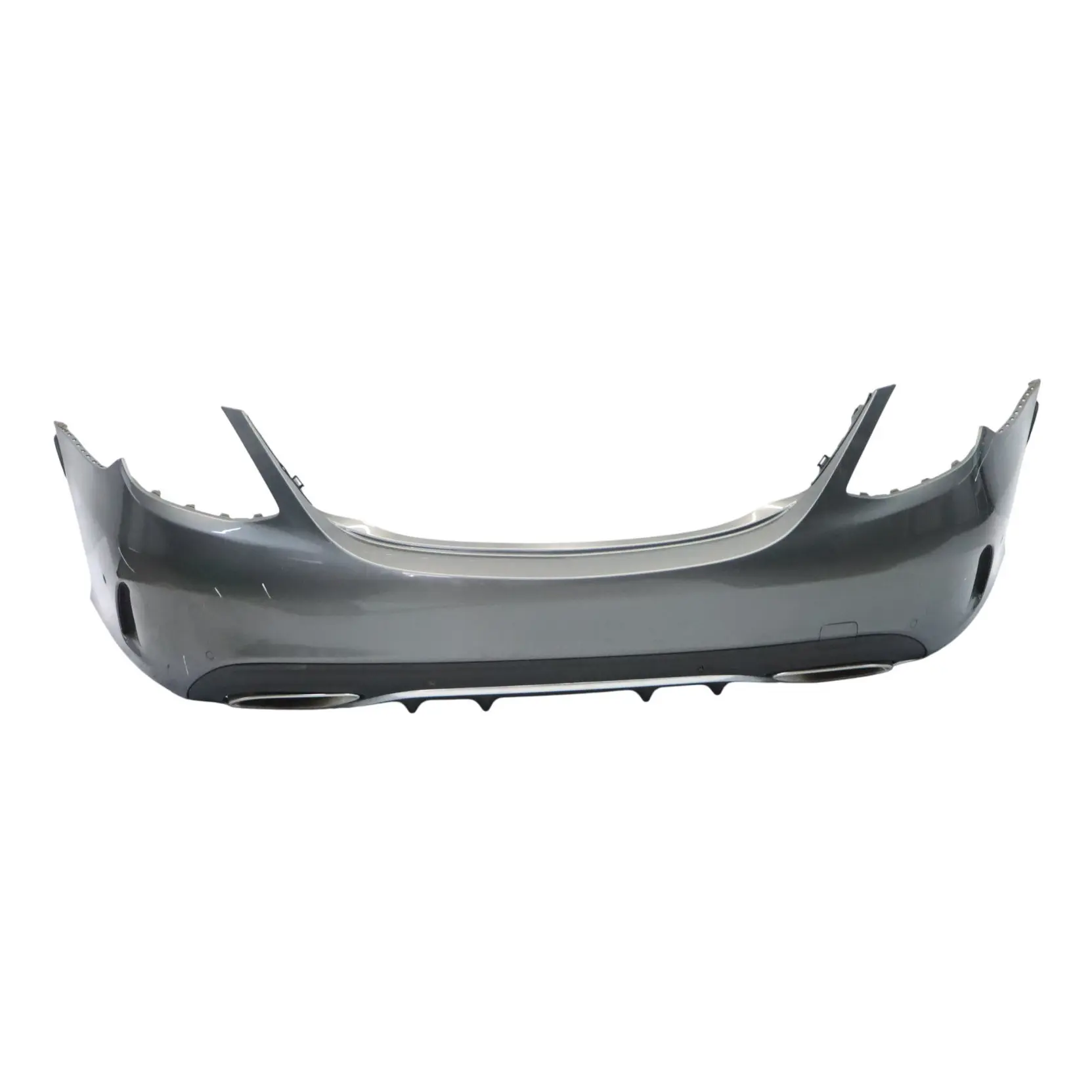 Mercedes W205 Bumper Rear Trim Panel AMG Selenite Grey Metallic - 992