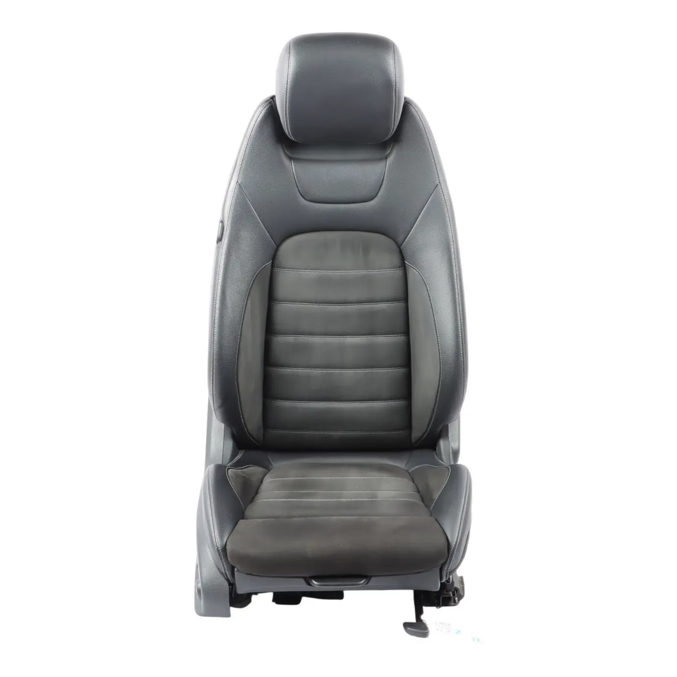 Mercedes C205 Coupe Front Seat Right O/S Black Imitation Leather Electric