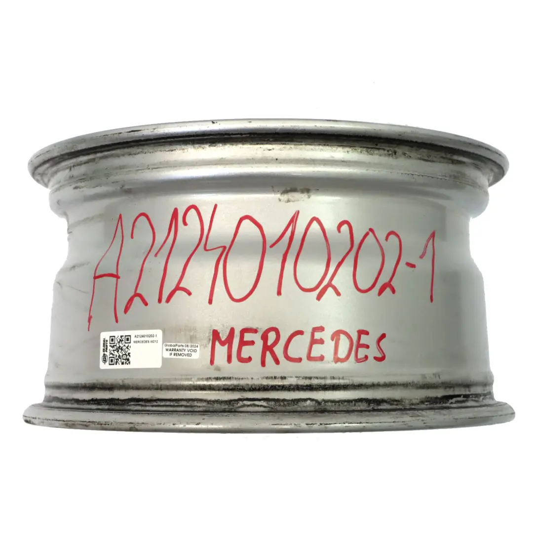 Mercedes W212 Silber Leichtmetallfelge 5-Doppelspeiche 16" ET:46 8J A2124010202