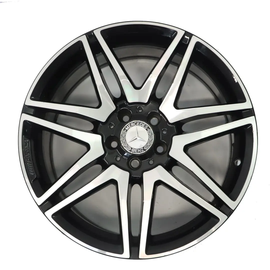 Mercedes C207 Alloy Wheel Rim 19" AMG 7 Double Spoked 8,5J ET:44 A2124011900