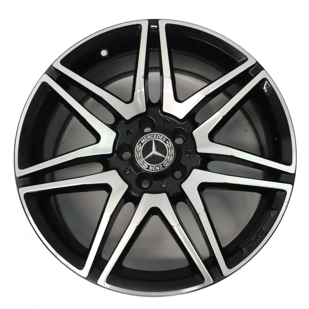 Mercedes C207 Alloy Wheel Rim 19" AMG 7 Double Spoked 8,5J ET:44 A2124011900