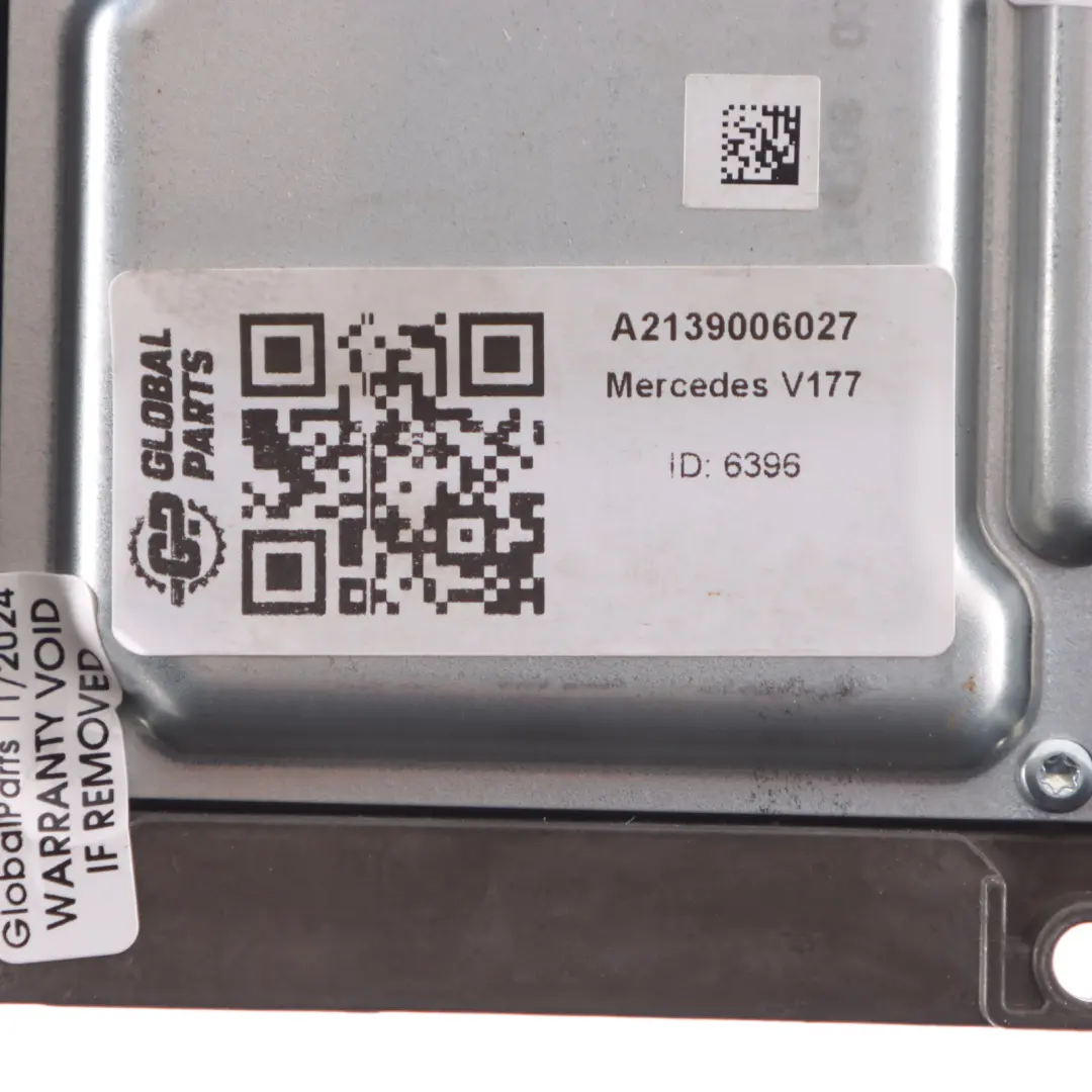 Mercedes V177 Driving Assistance Distronic Module Control Unit ECU A2139006027