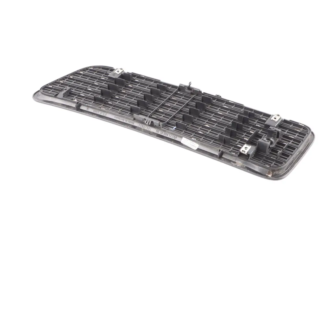 Mercedes W221 Bonnet Grille Right O/S Vent Duct Obsidian Black 197 