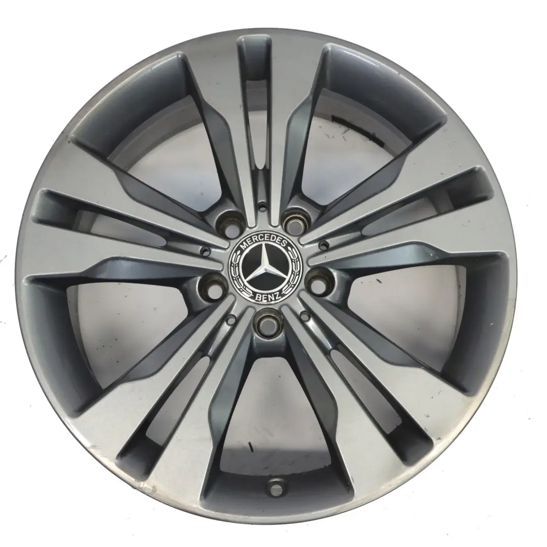 Mercedes C117 Leicht Metall Felge 18" 7,5J ET:52 5 Doppel Speiche A2464010400