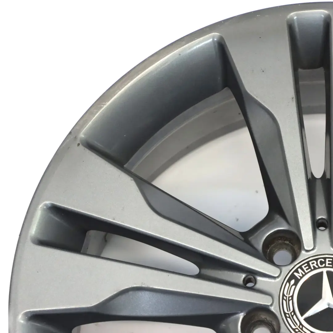 Mercedes C117 Leicht Metall Felge 18" 7,5J ET:52 5 Doppel Speiche A2464010400