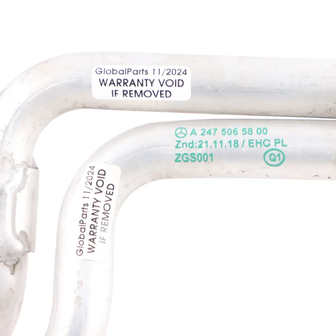 Mercedes V177 Heating Element Pipe Hose Line Tube A2475065800