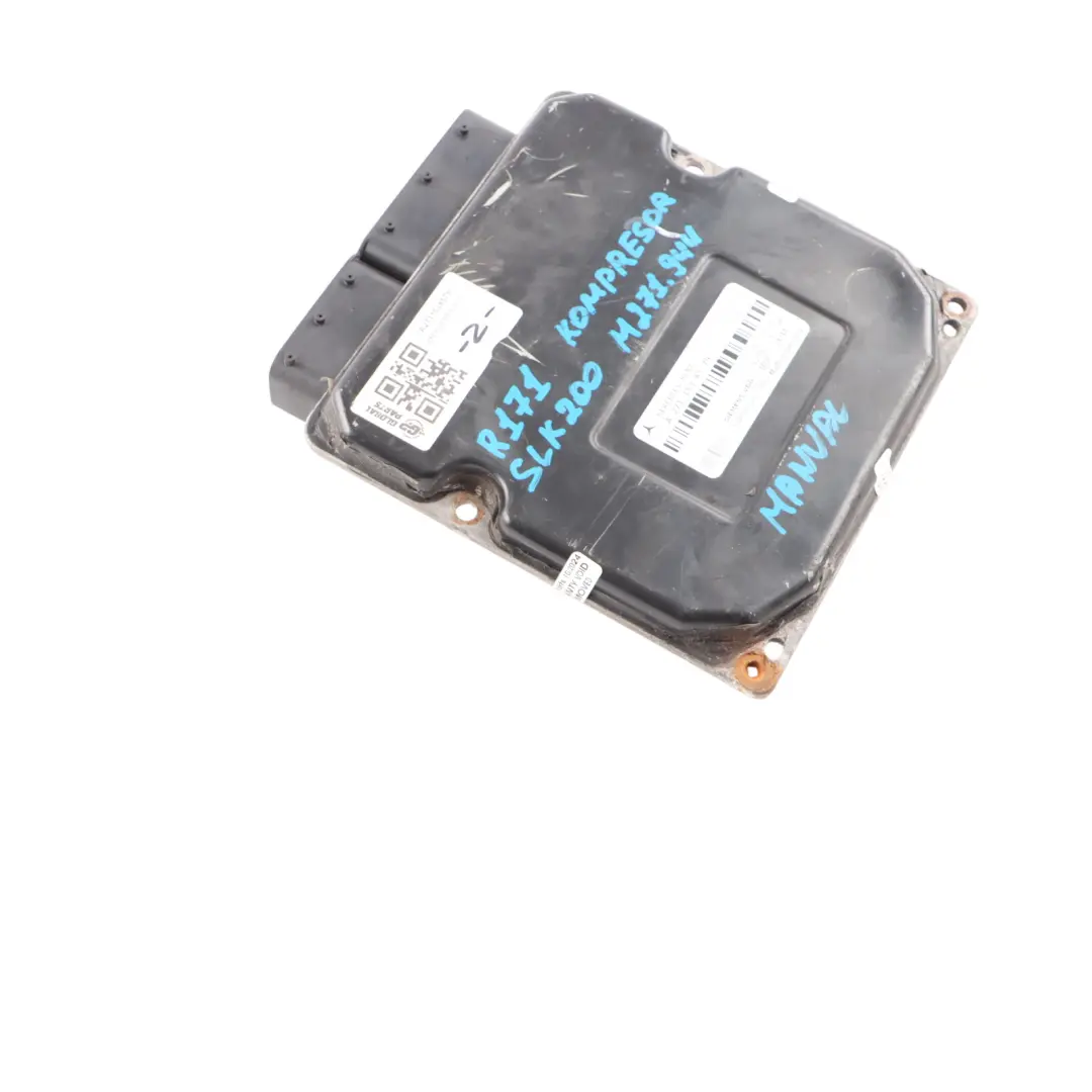 Mercedes R171 SLK 200 163HP 271.944 Kompressor Engine ECU A2711538579 Manual