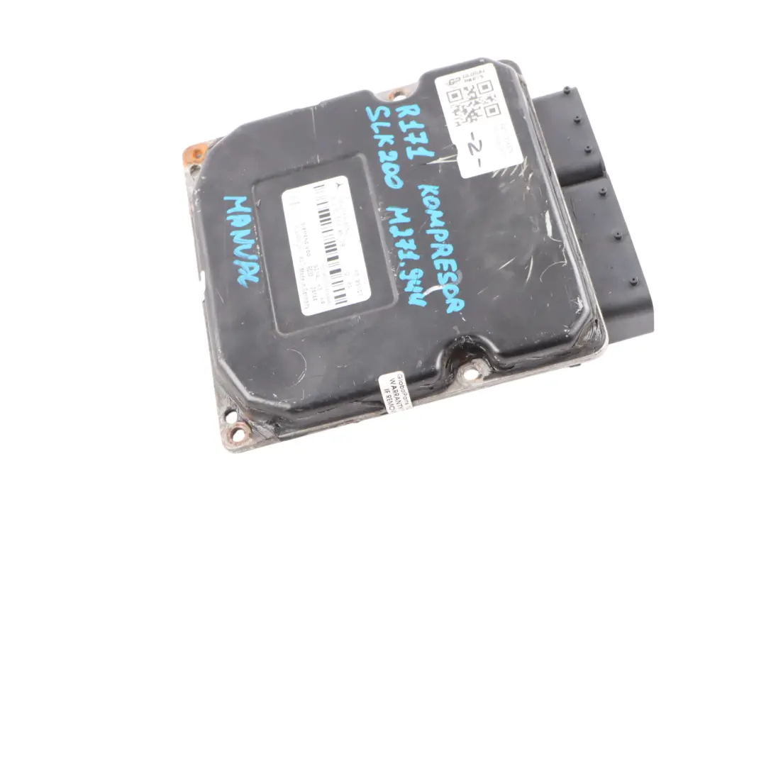 Mercedes R171 SLK 200 163HP 271.944 Kompressor Engine ECU A2711538579 Manual