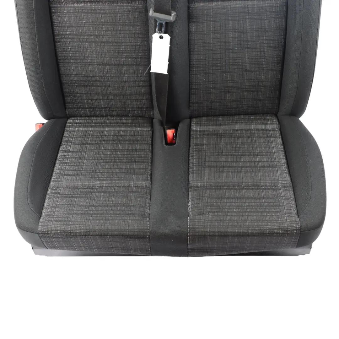 Double Seat Mercedes Vito W447 Front Passenger Side Cloth Fabric Black