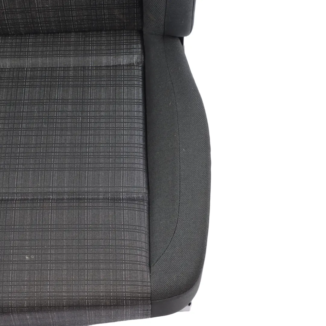 Double Seat Mercedes Vito W447 Front Passenger Side Cloth Fabric Black