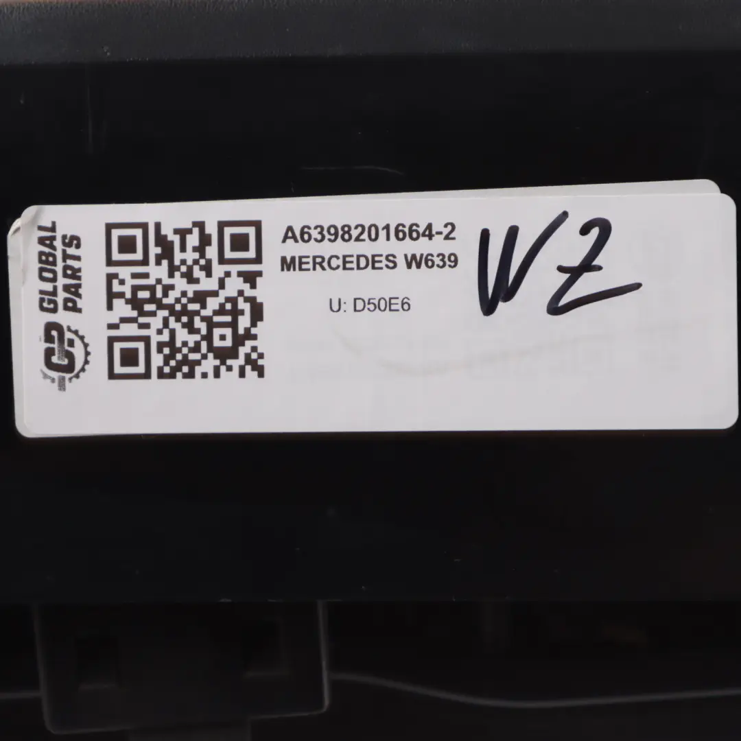 Mercedes W639 Vito Viano Rear Lamp Left N/S Tail Light Side Panel A6398201664