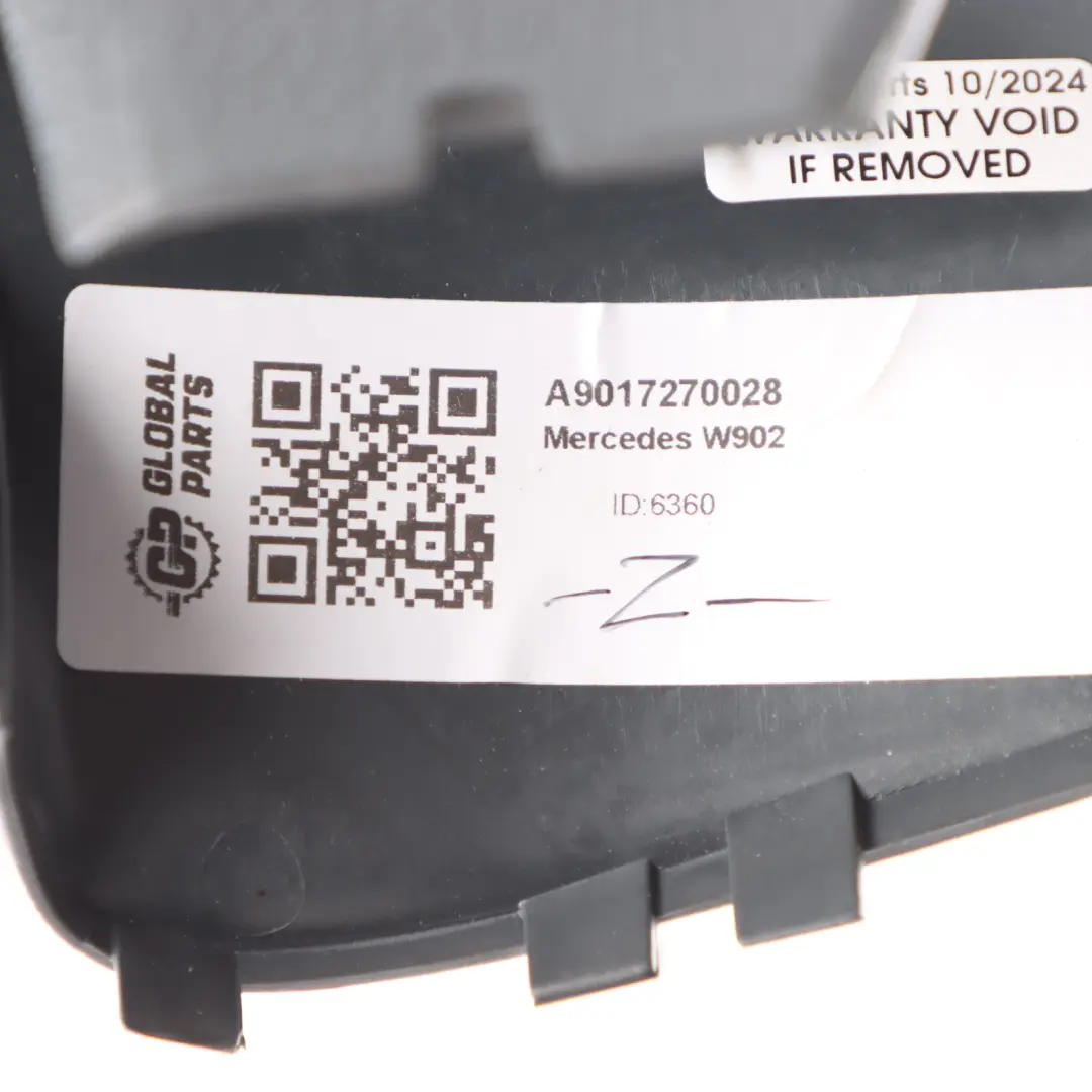 Mercedes W902 Door Grab Handle Trim Cover Front Left N/S Black A9017270028