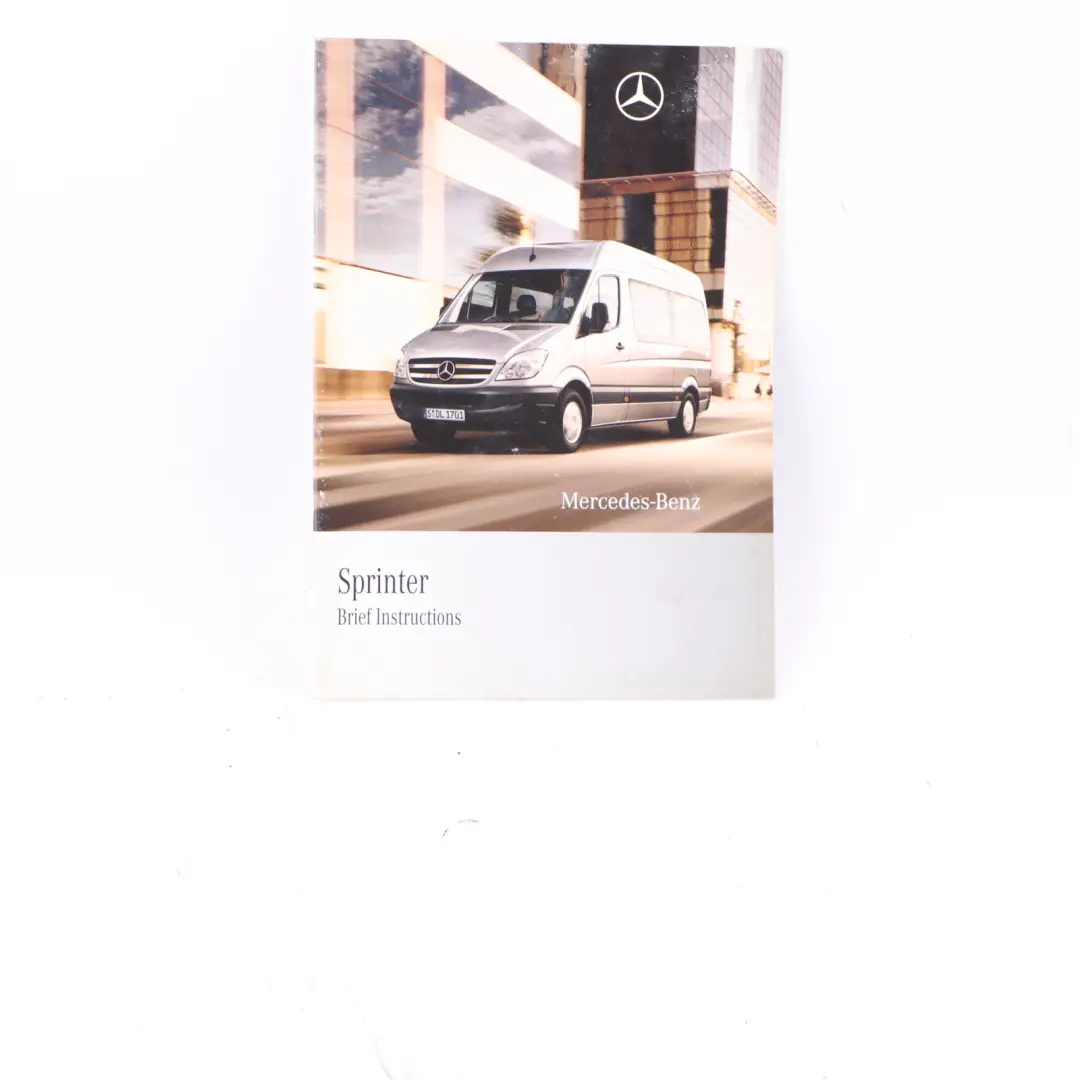 Mercedes W906 Owner's Handbook Book Instruction Booklet Manual Wallet Set