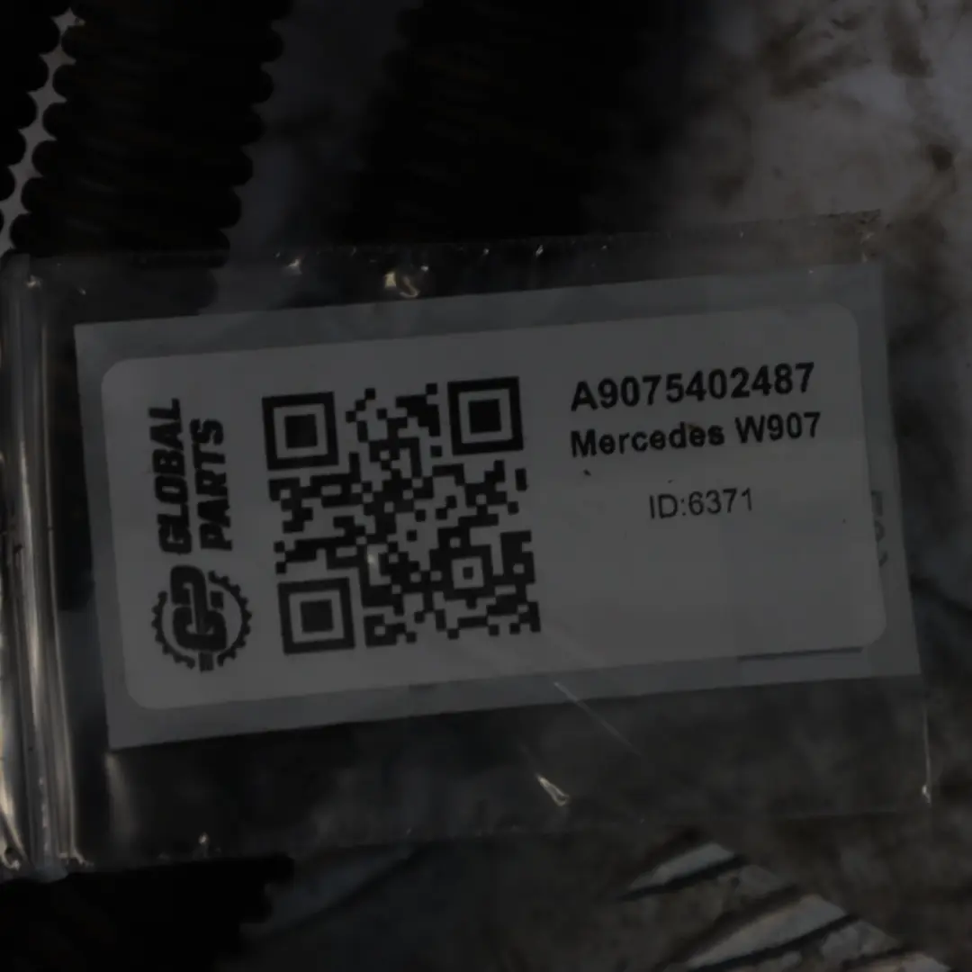 Mercedes Sprinter W907 OM651 Batería Alternador Arranque Cableado A9075402487