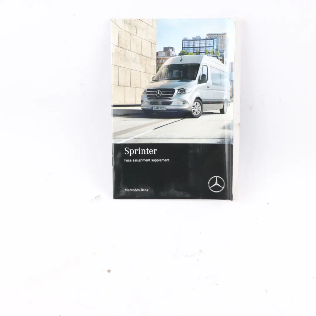 Mercedes Sprinter W907 Owner's Handbook Book Booklet Manual Wallet A9075847907