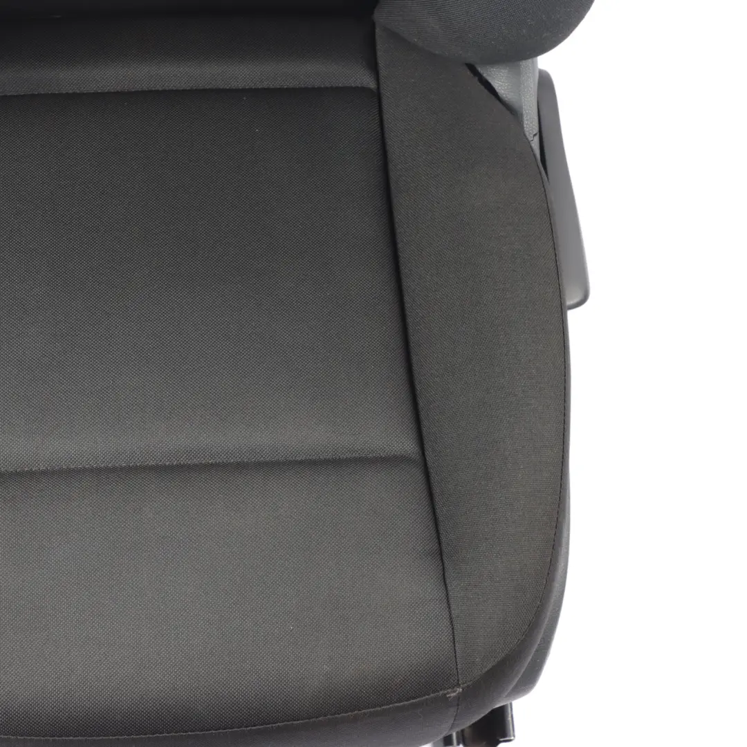 Mercedes Sprinter W907 Front Seat Left N/S Interior Cloth Fabric Black