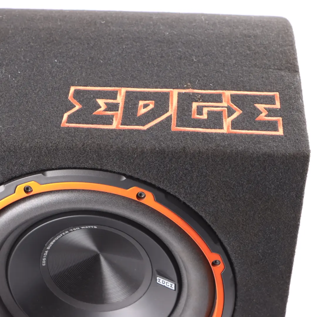 Edge Car Audio Active Bass Box Enclosure Subwoofer Speaker Amplifier 750W EDB10A