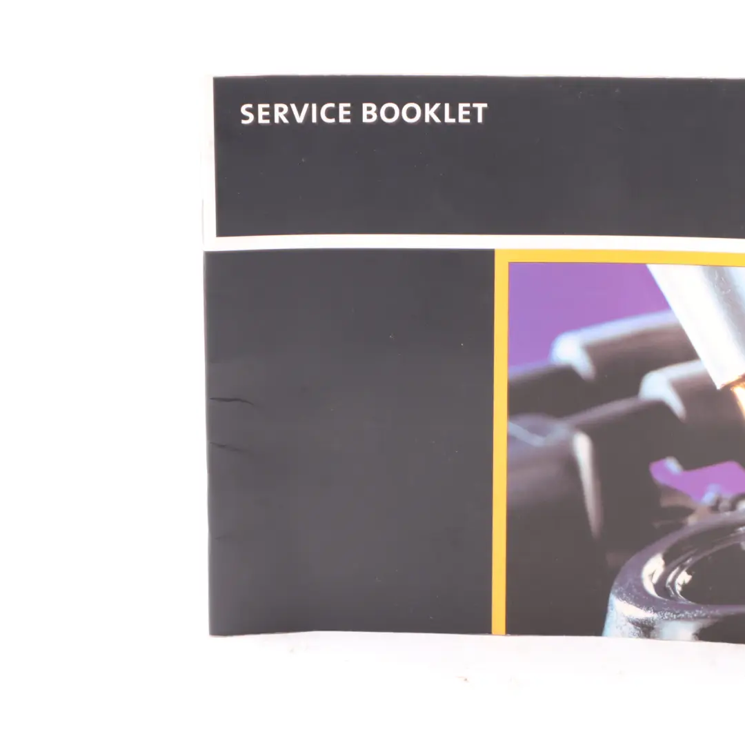 Mini Cooper One R50 R52 R53 Service Booklet Book 01410011996