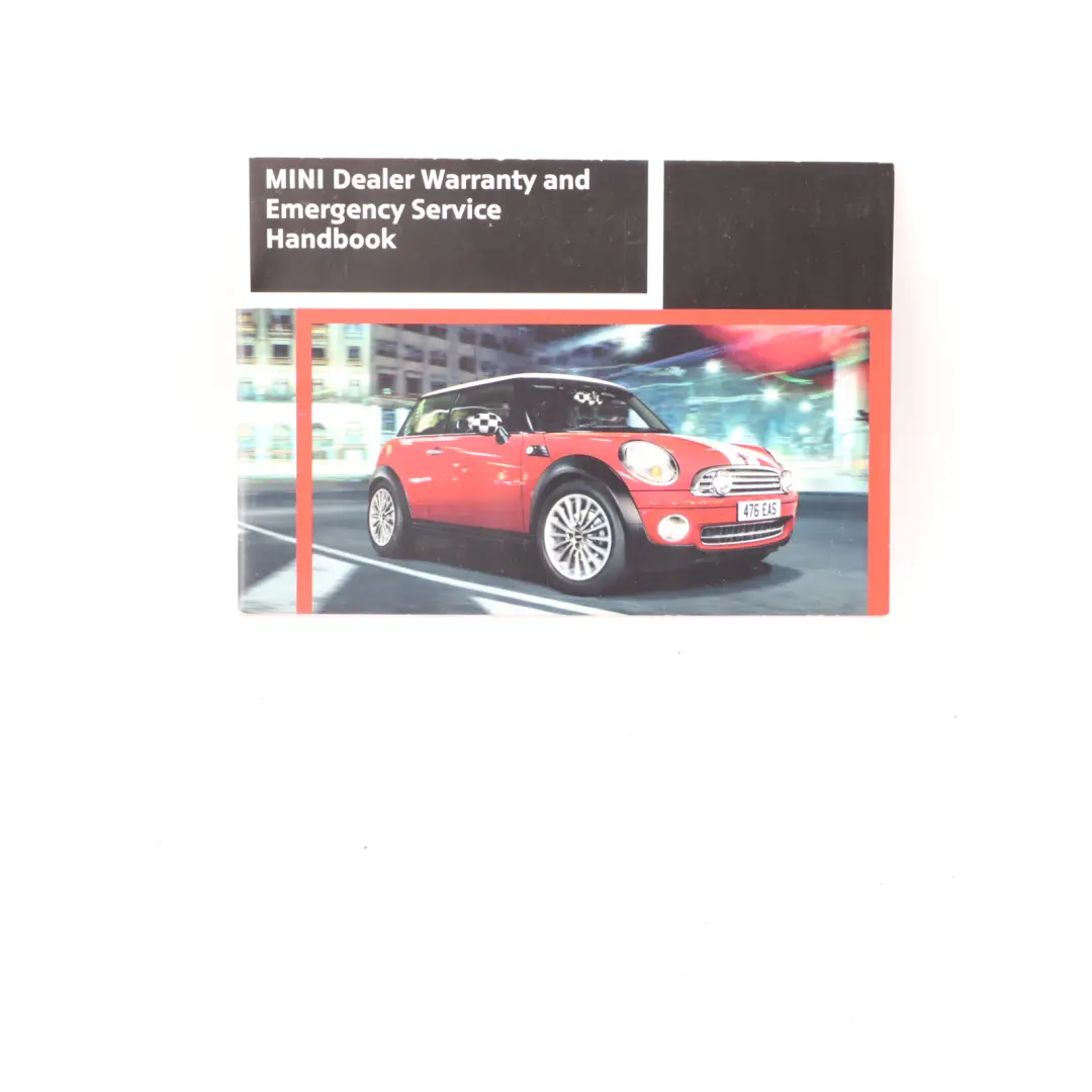 Mini Cooper R55 R56 Service Booklet Owner's Handbook Radio Instructions