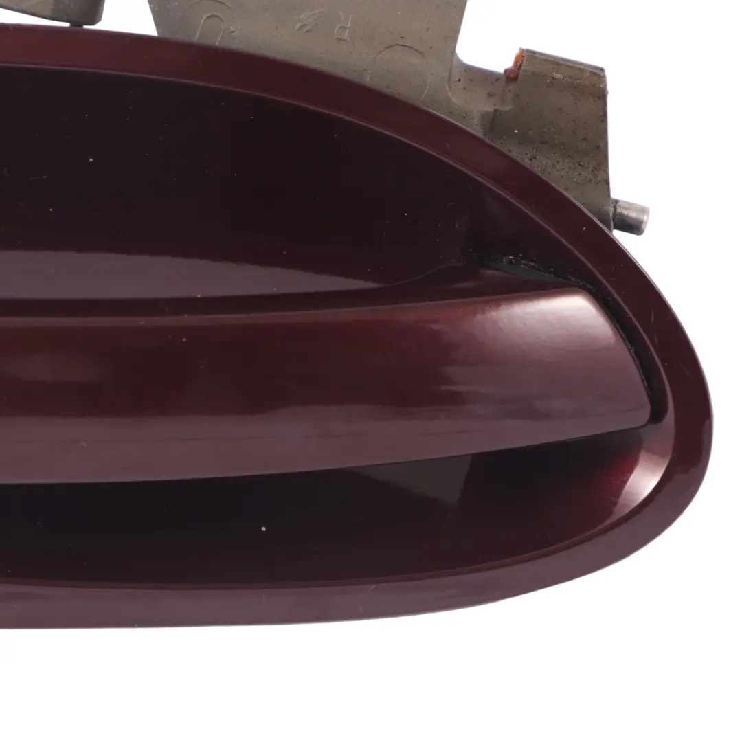 BMW E65 Front Right Grab Handle Door Opener O/S Barbera Red Metallic - A39