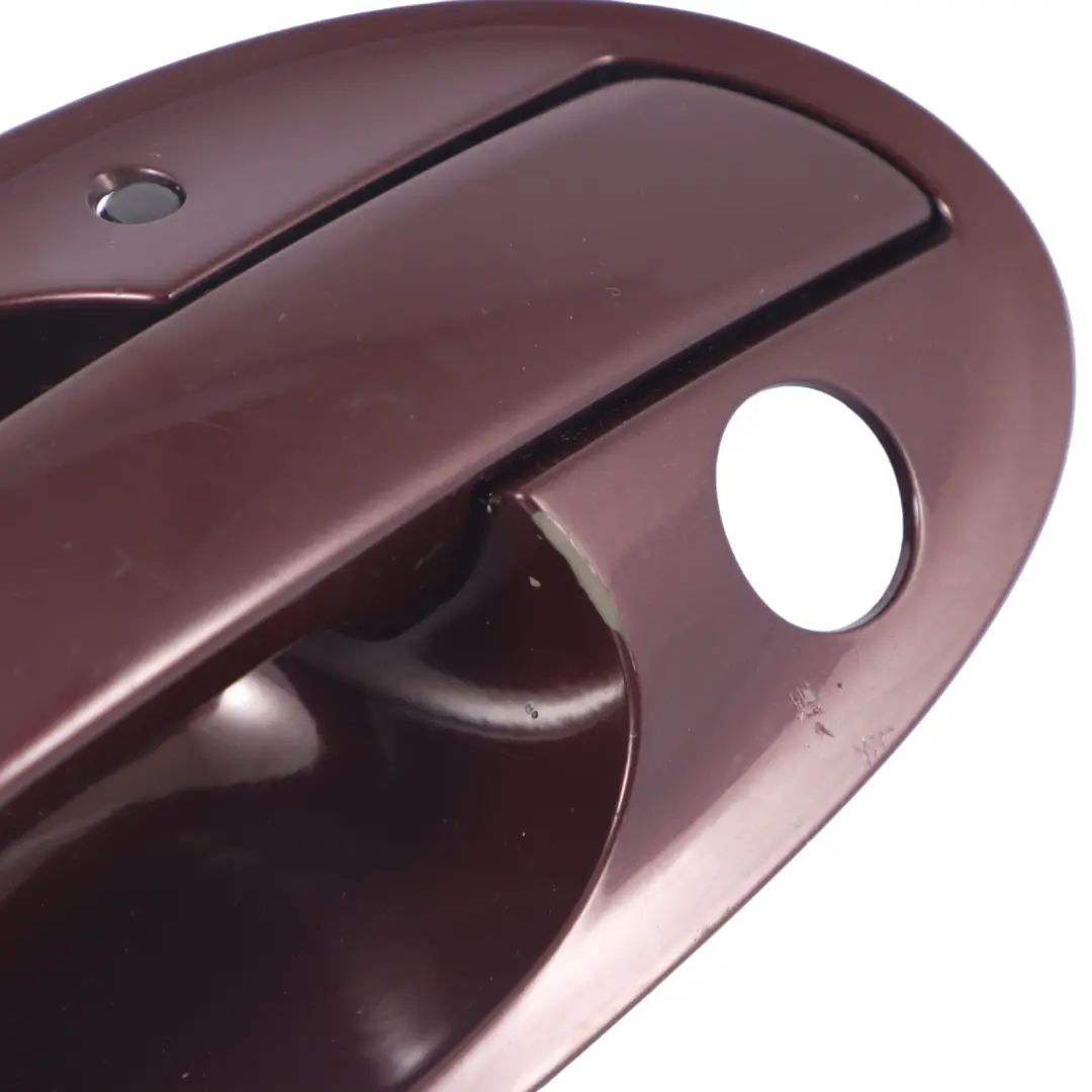 BMW E65 Front Right Grab Handle Door Opener O/S Barbera Red Metallic - A39