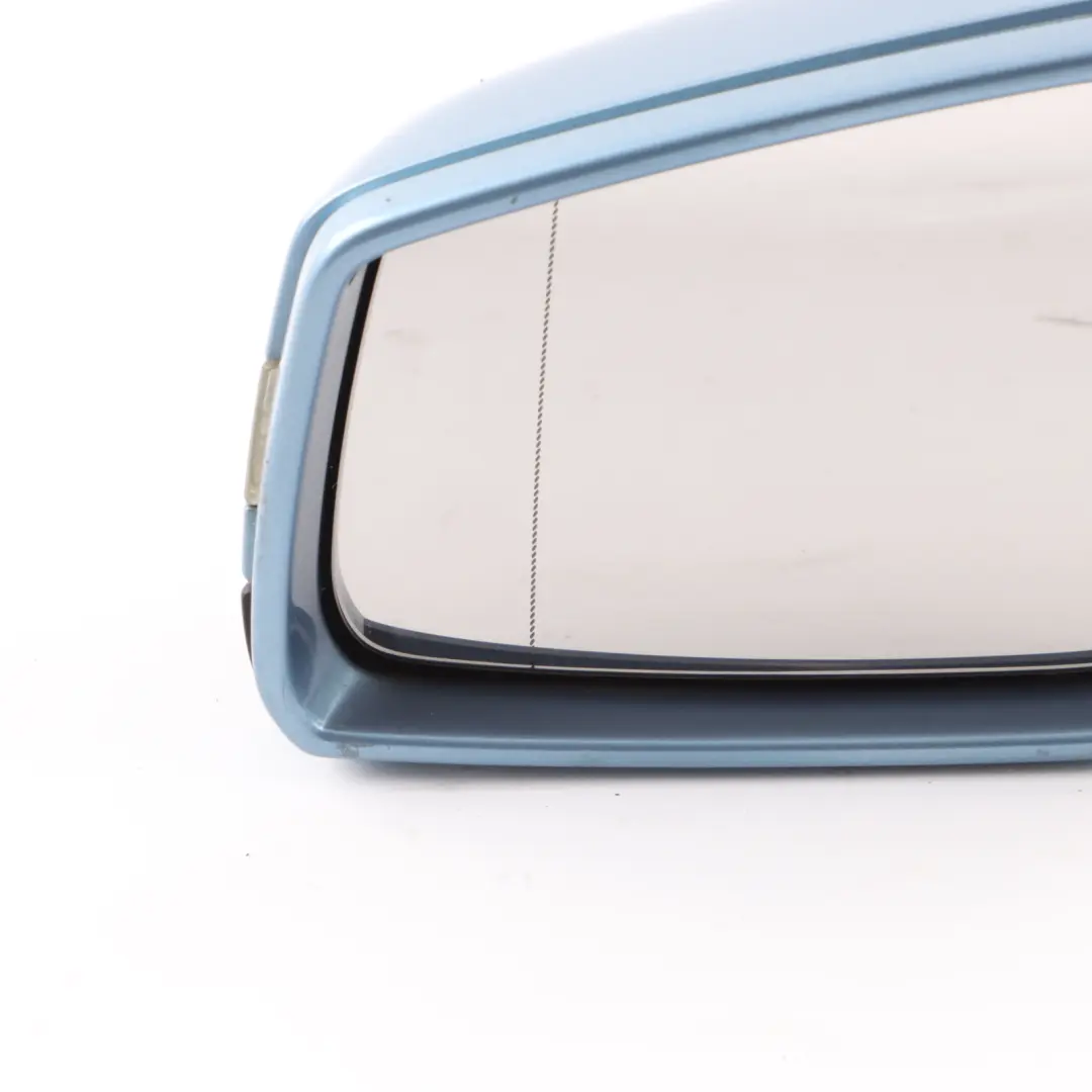 Wing Mirror Mercedes W204 Outside Left Door Indigolite Blue - 230 C-Class