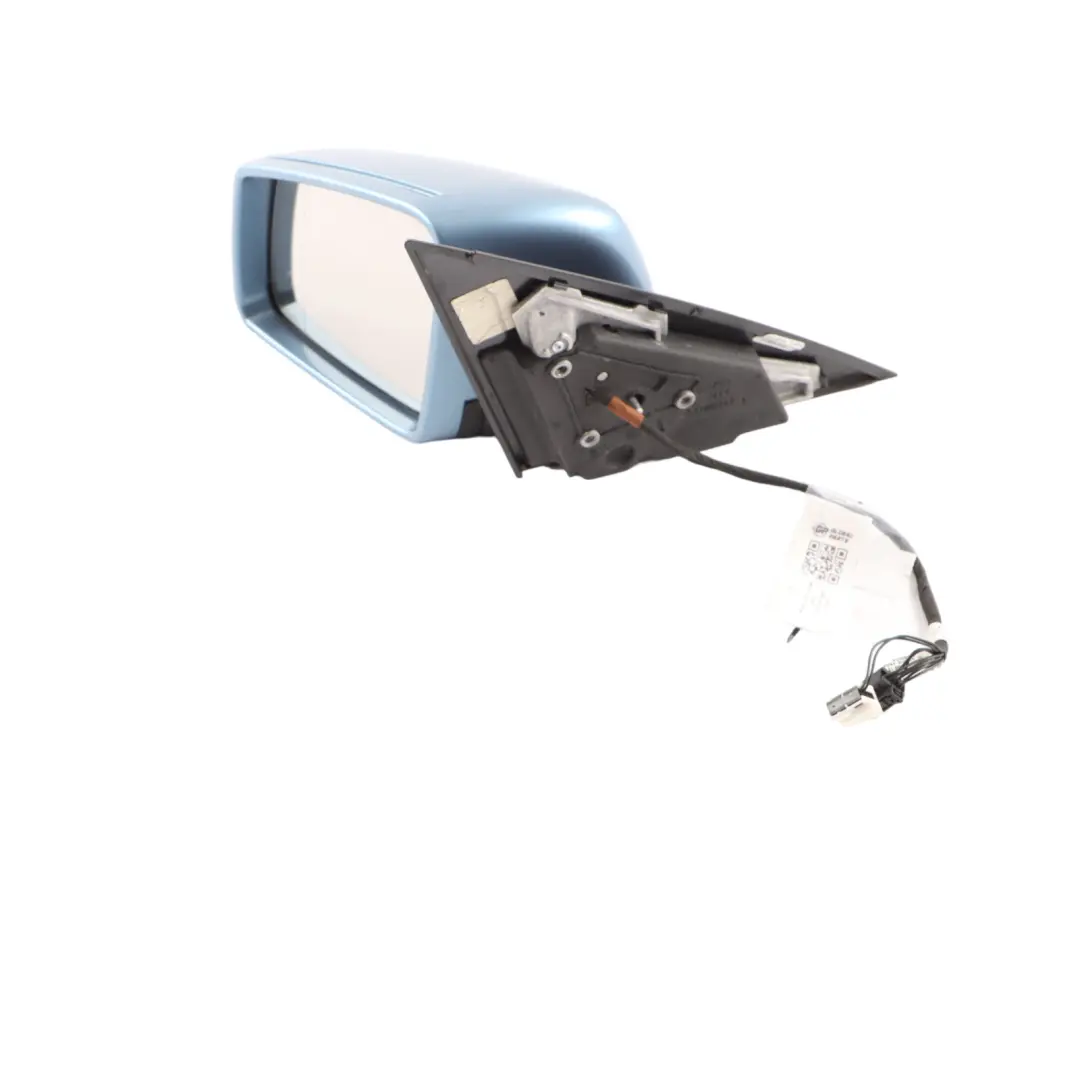 Wing Mirror Mercedes W204 Outside Left Door Indigolite Blue - 230 C-Class