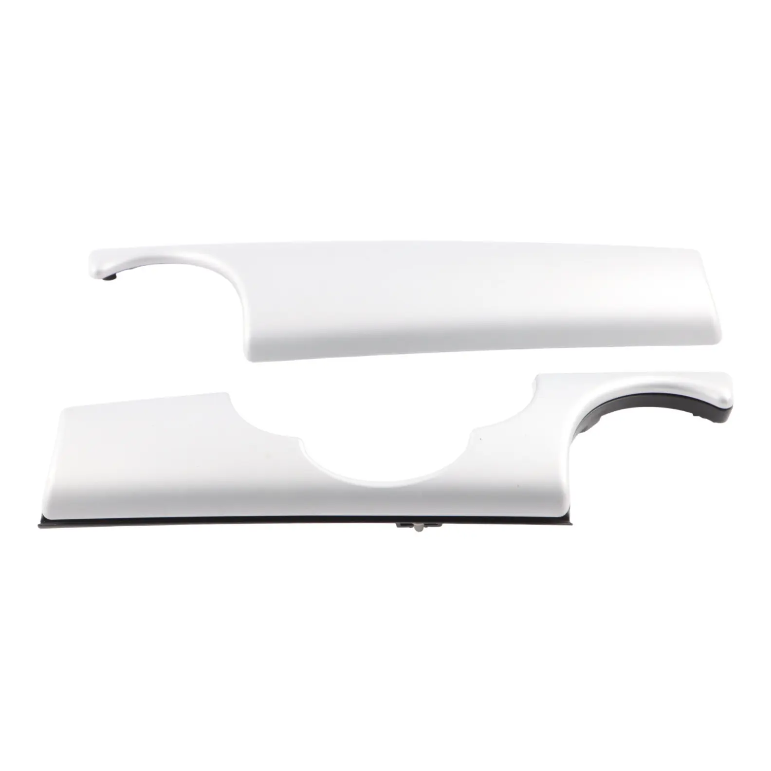 Mini Cooper R56 Upper Set Dashboard Panel Trim Cover White Silver