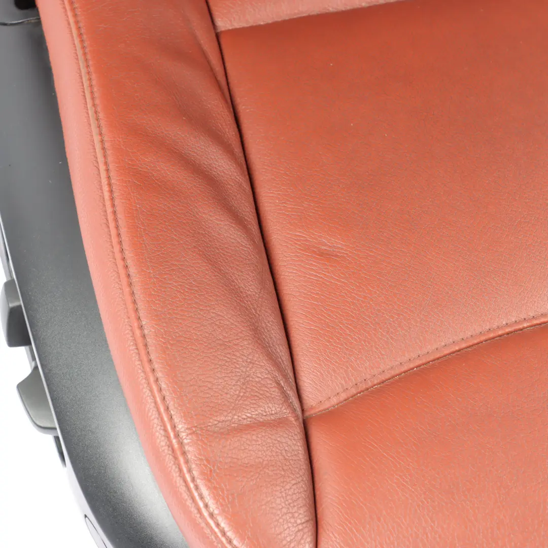 BMW X1 E84 Front Seat Right O/S Memory Leather Nevada Red Brown