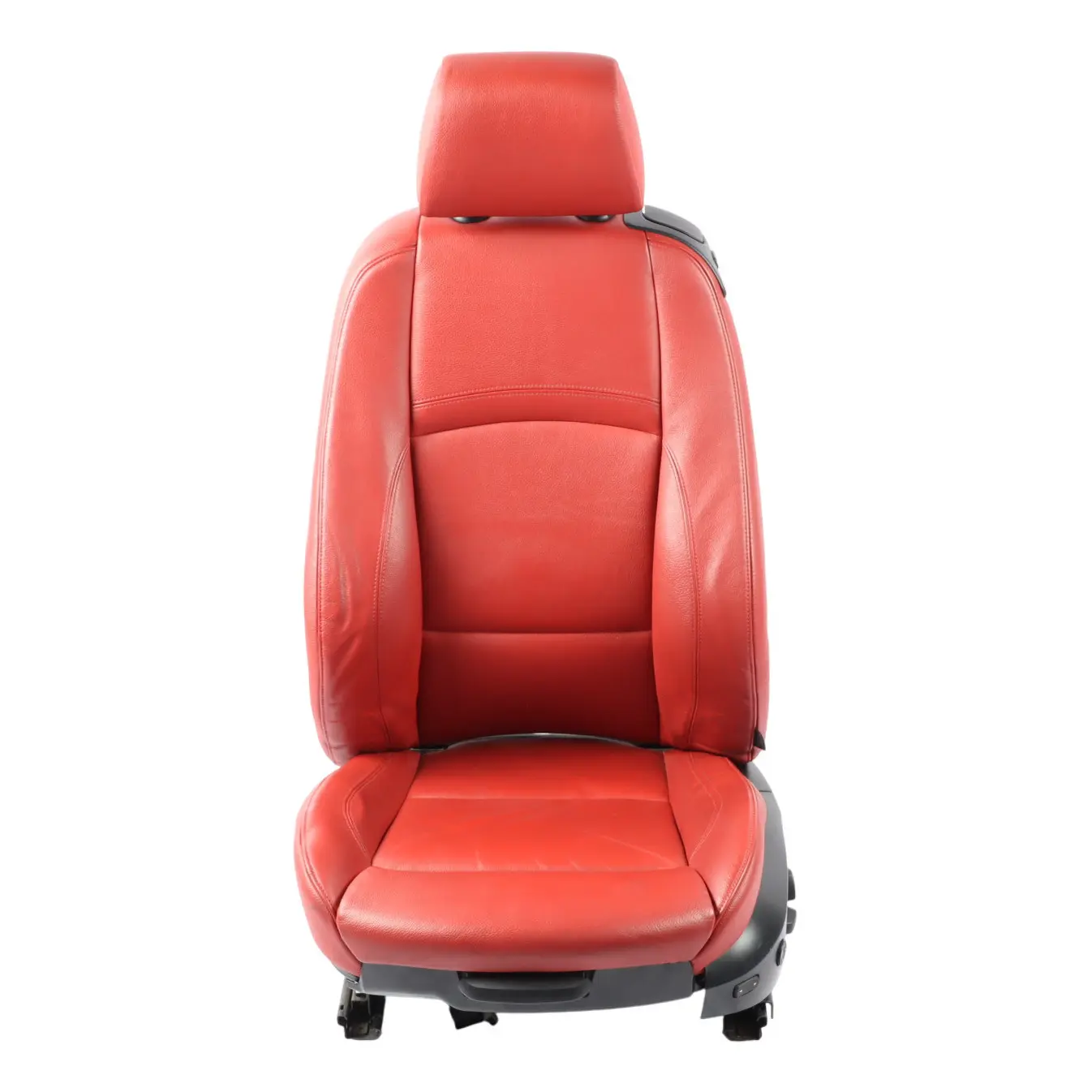 BMW E92 Front Seat M Sport Left N/S Red Leather Dakota Korall Red Memory Lumbar