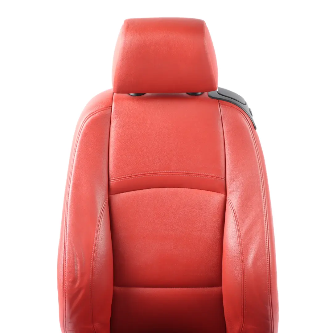 BMW E92 Front Seat M Sport Left N/S Red Leather Dakota Korall Red Memory Lumbar