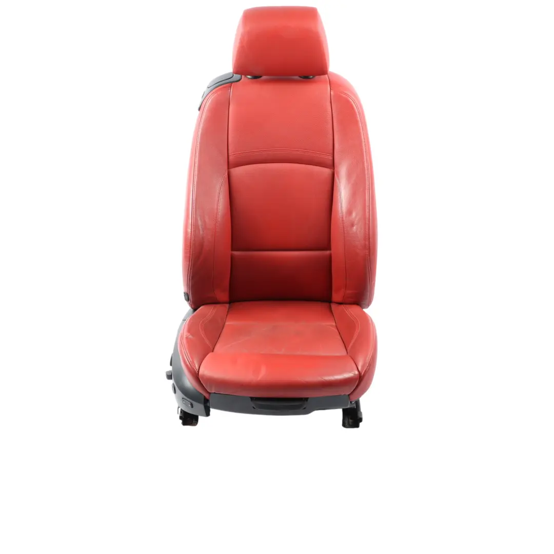 BMW E92 Front Seat Sport Right O/S Red Leather Dakota Korall-Red Memory Heated