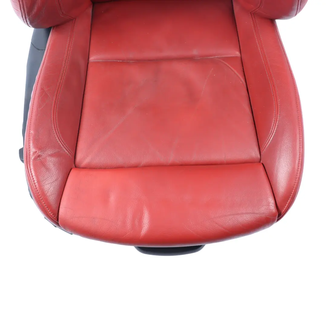 BMW E92 Front Seat Sport Right O/S Red Leather Dakota Korall-Red Memory Heated