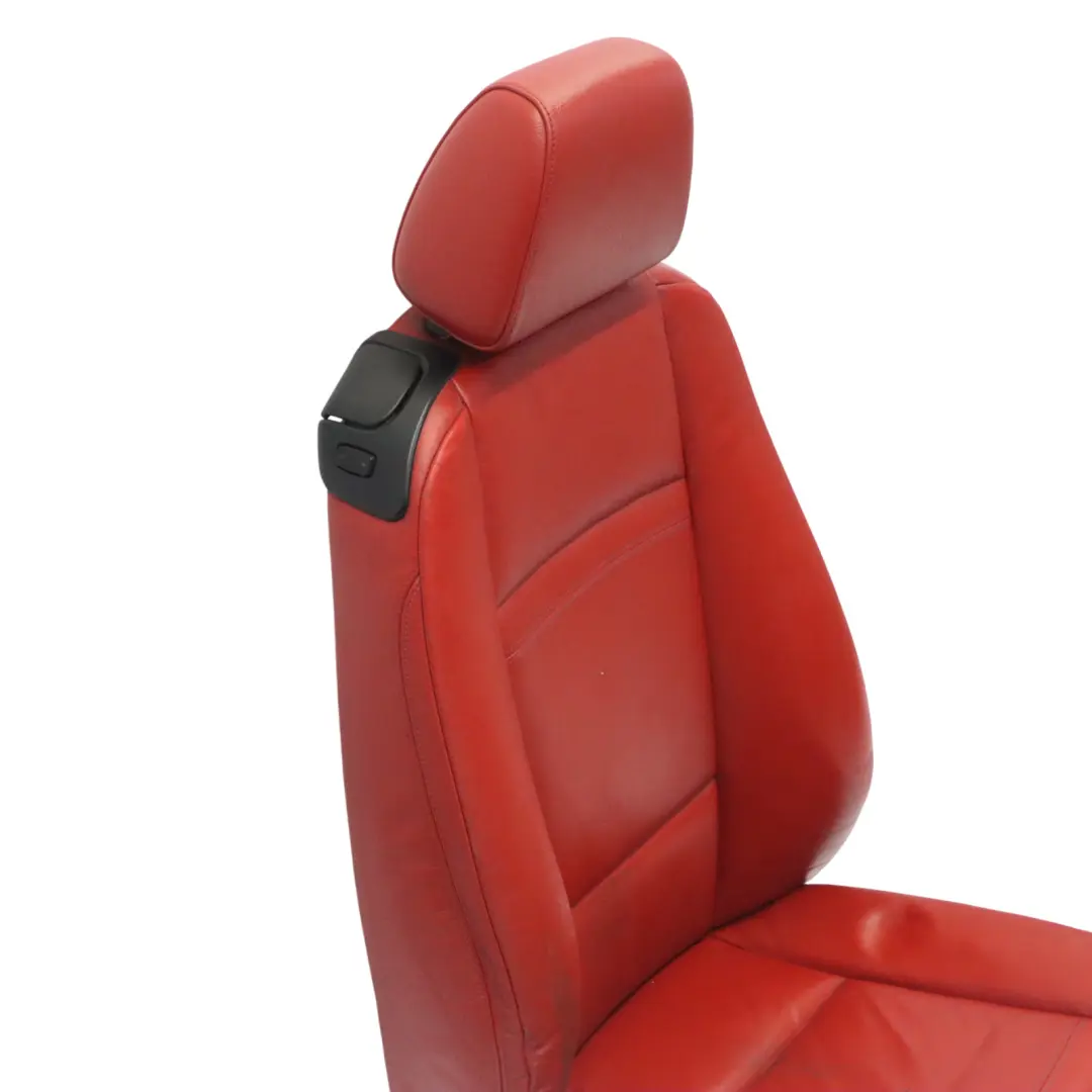 BMW E92 Front Seat Right O/S Interior Leather Dakota Korall Red Memory