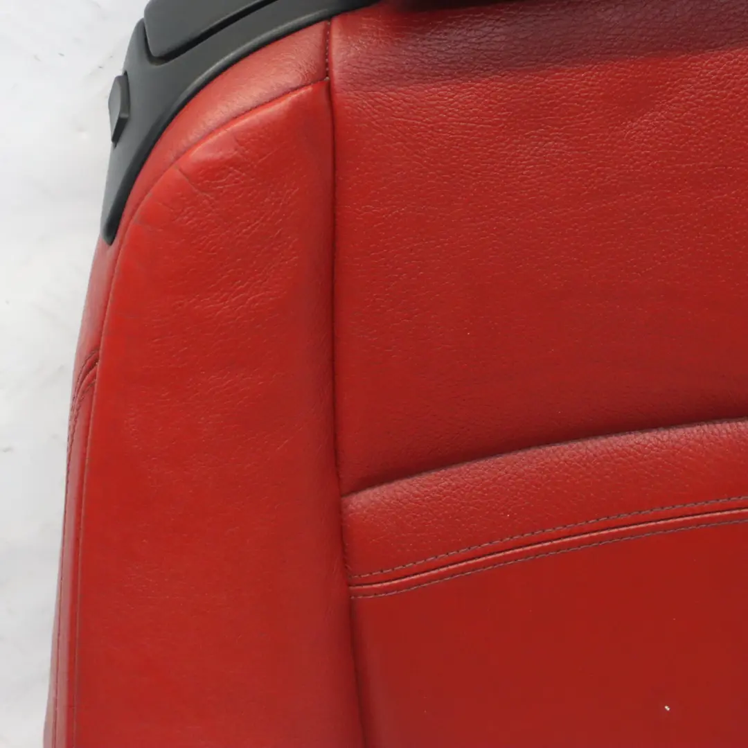 BMW E92 Front Seat Right O/S Interior Leather Dakota Korall Red Memory