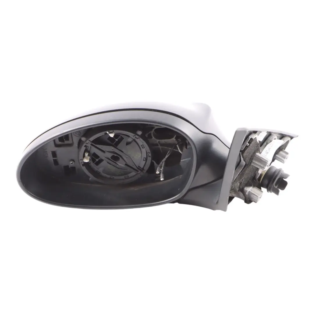 Wing Mirror BMW E81 E82 E88 High Gloss Left Door N/S Black Sapphire Metallic 475