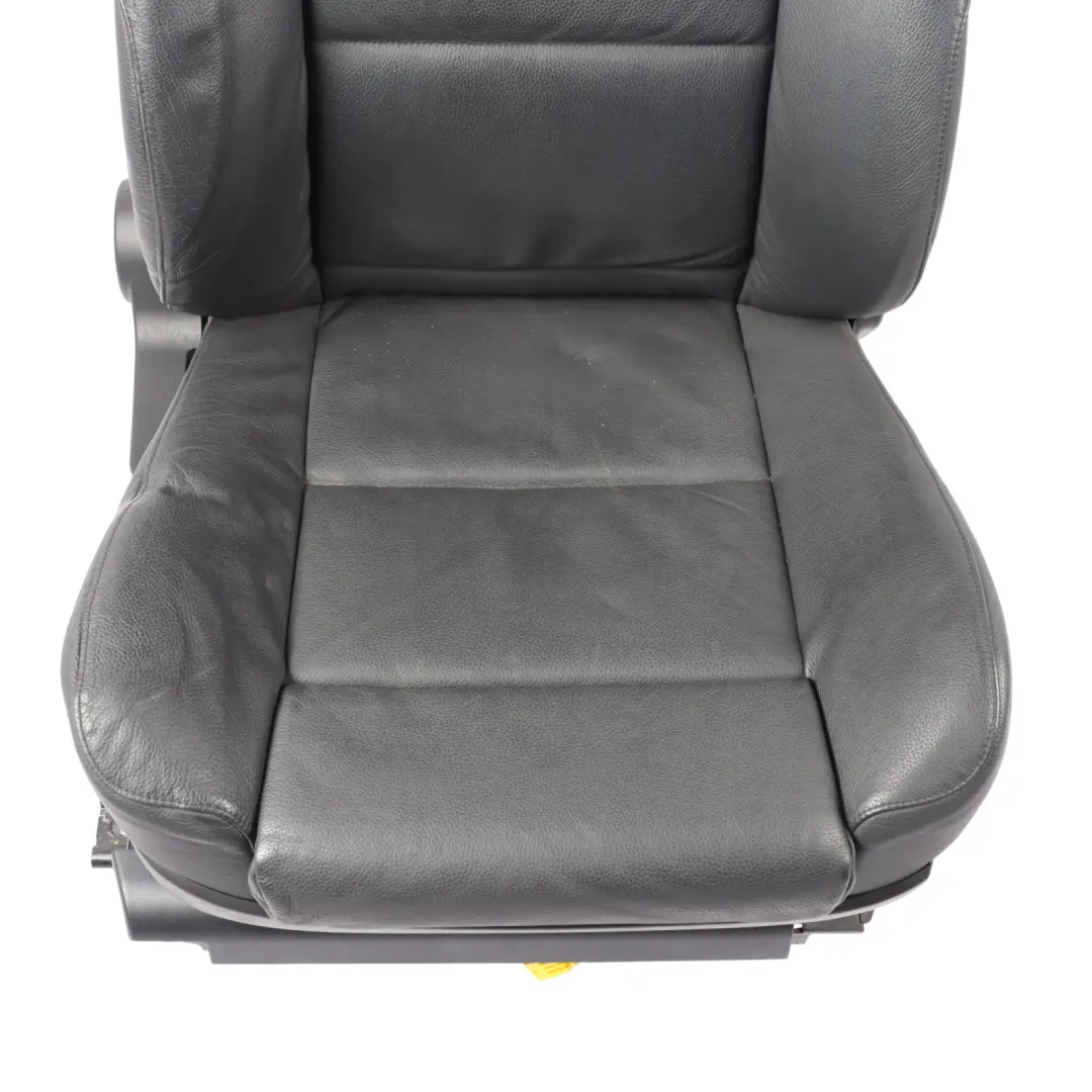 Sport Front Seat BMW E60 E61 Right O/S Interior Memory Black Leather Dakota