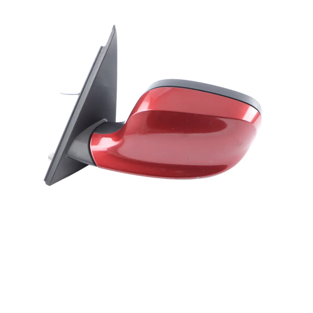 BMW X3 F25 Wing Mirror Heated 5 Pin Left Door N/S Vermillion Red Metallic - A82