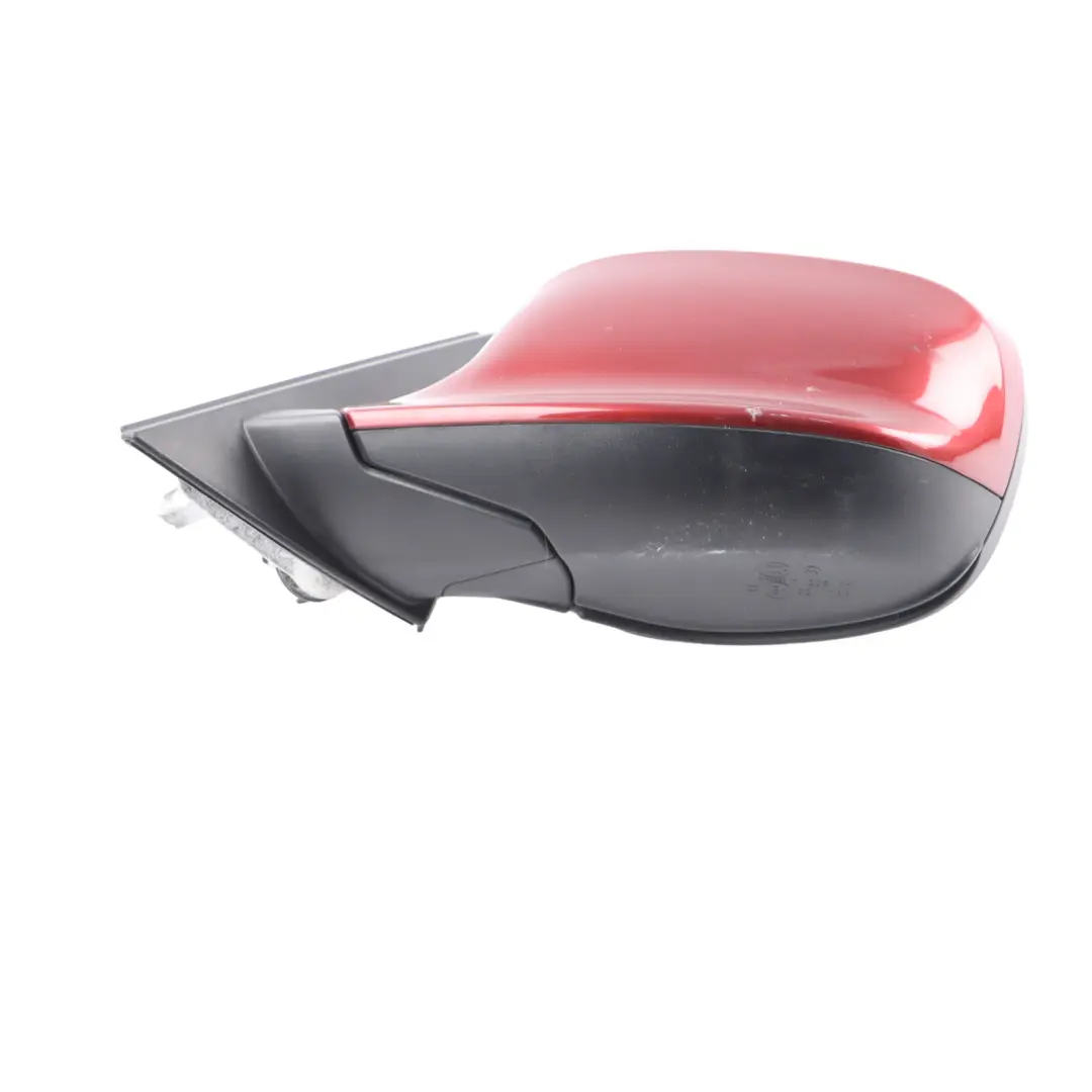 BMW X3 F25 Wing Mirror Heated 5 Pin Left Door N/S Vermillion Red Metallic - A82