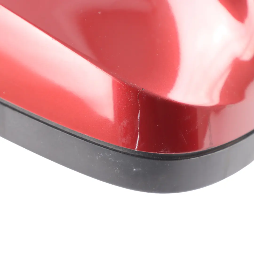 BMW X3 F25 Wing Mirror Heated 5 Pin Right Door O/S Vermillion Red Metallic - A82