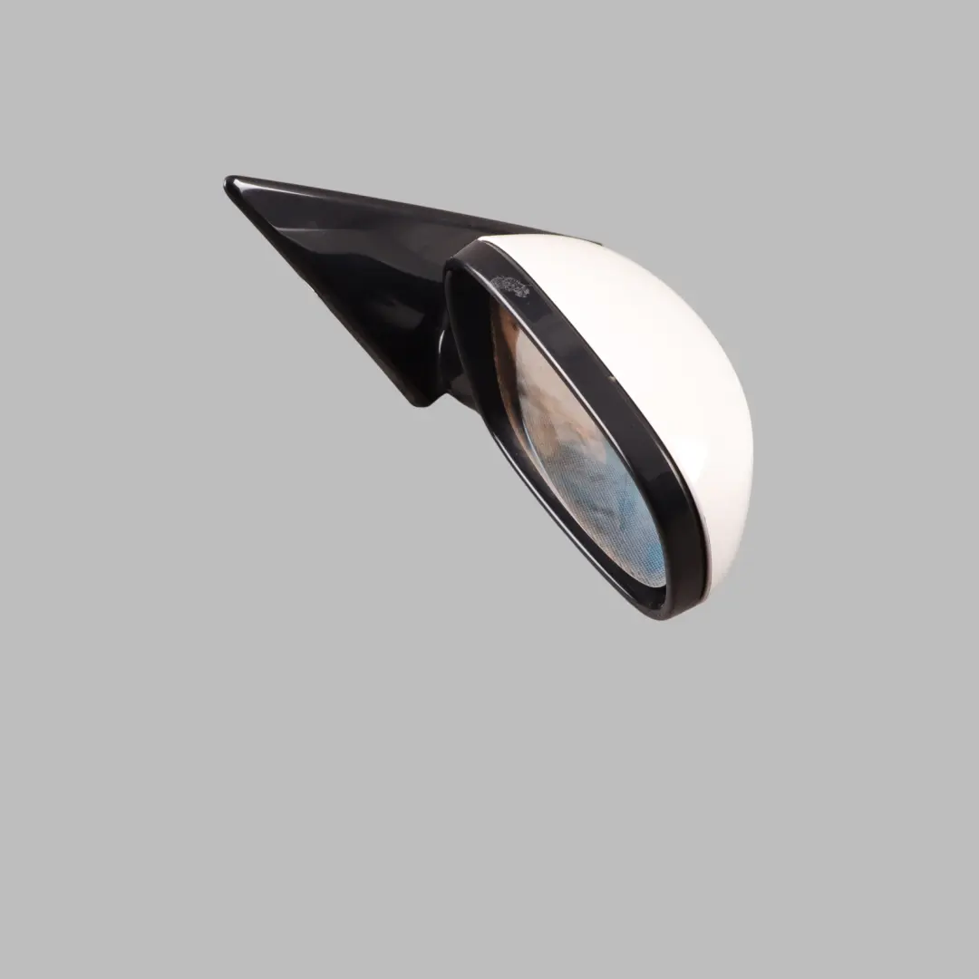 BMW E90 LCI M Sport High Gloss Right Wing Mirror O/S Alpinweiss White - 300