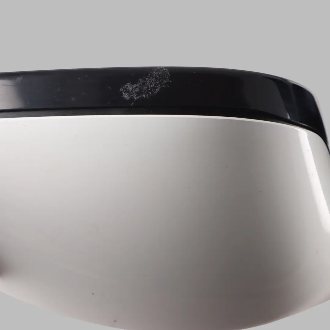 BMW E90 LCI M Sport High Gloss Right Wing Mirror O/S Alpinweiss White - 300