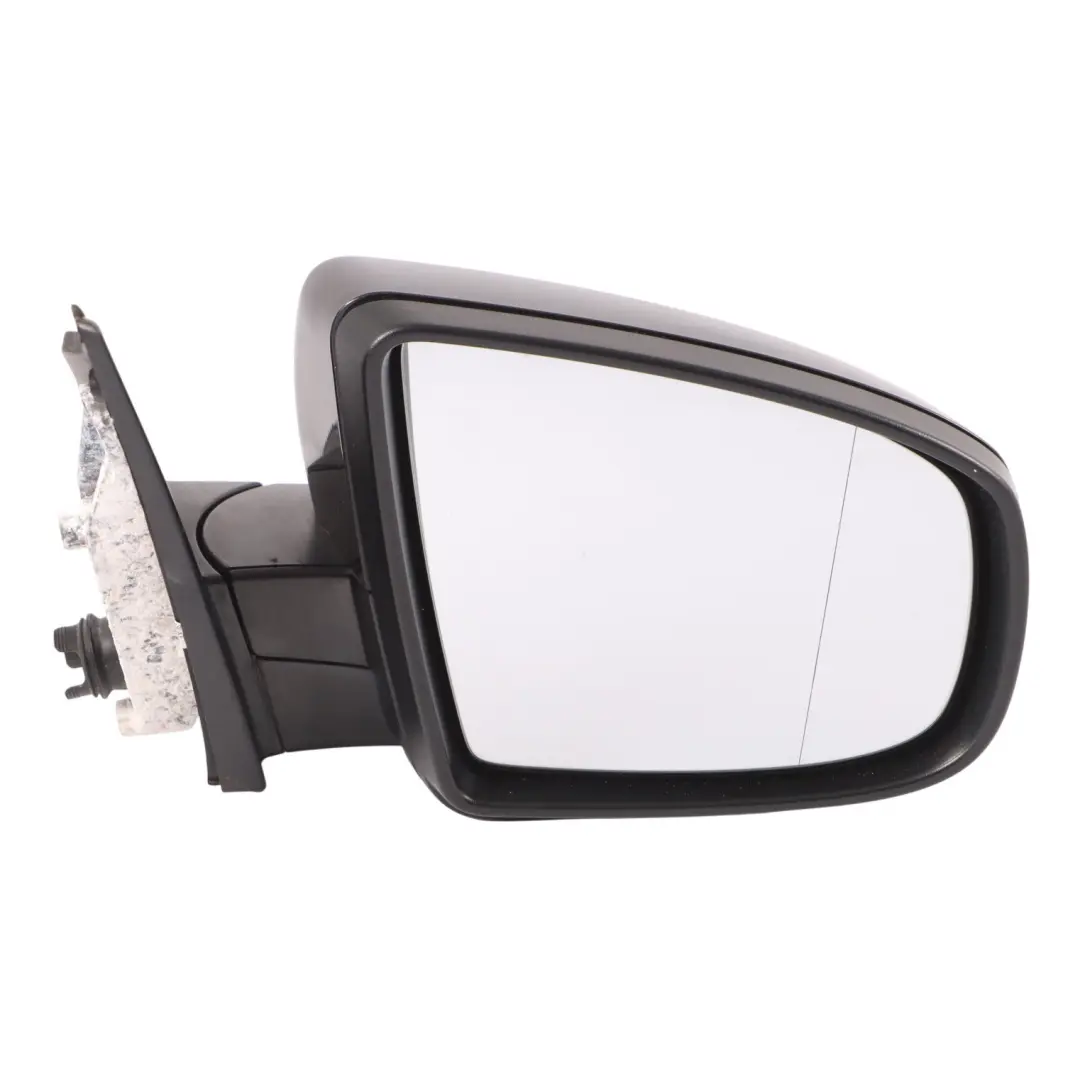 BMW X5 E70 Wing Mirror Outside Right O/S Memory Black Sapphire - 475 3 Pins