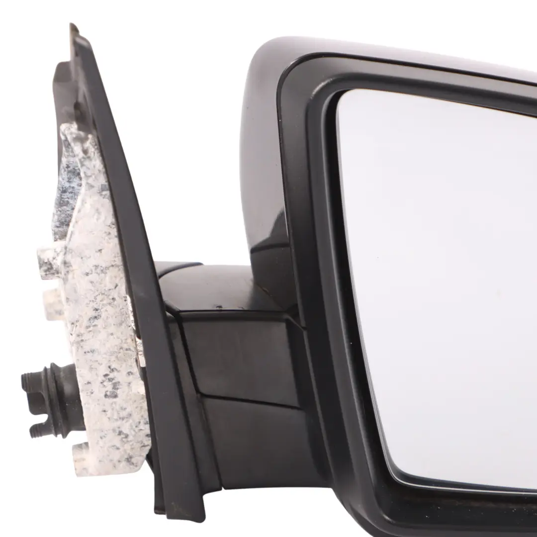 BMW X5 E70 Wing Mirror Outside Right O/S Memory Black Sapphire - 475 3 Pins