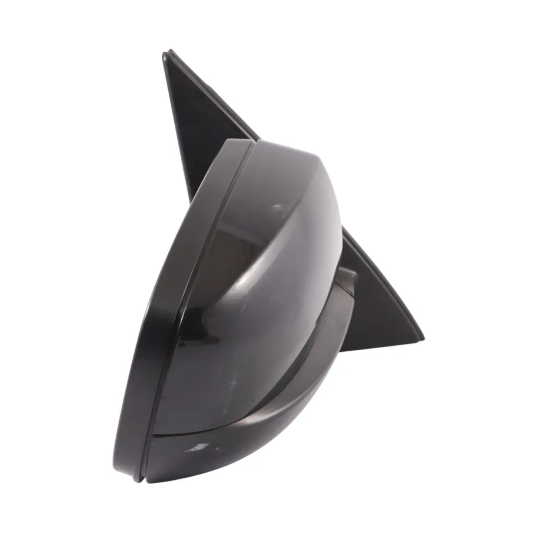 BMW X5 E70 Wing Mirror Outside Right O/S Memory Black Sapphire - 475 3 Pins