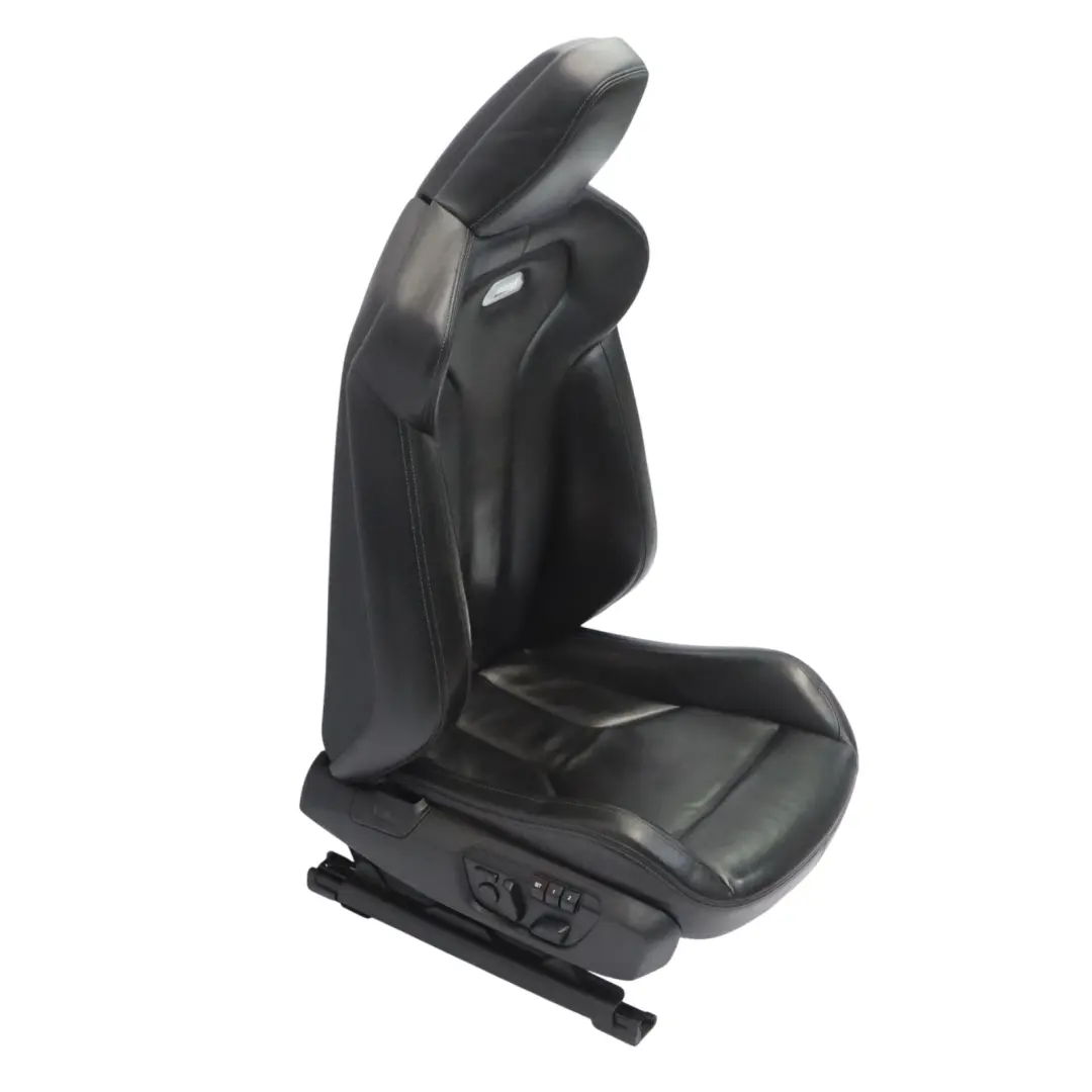 BMW F82 M4 M Sport Heated Front Right O/S Black Leather Seat Memory Electric