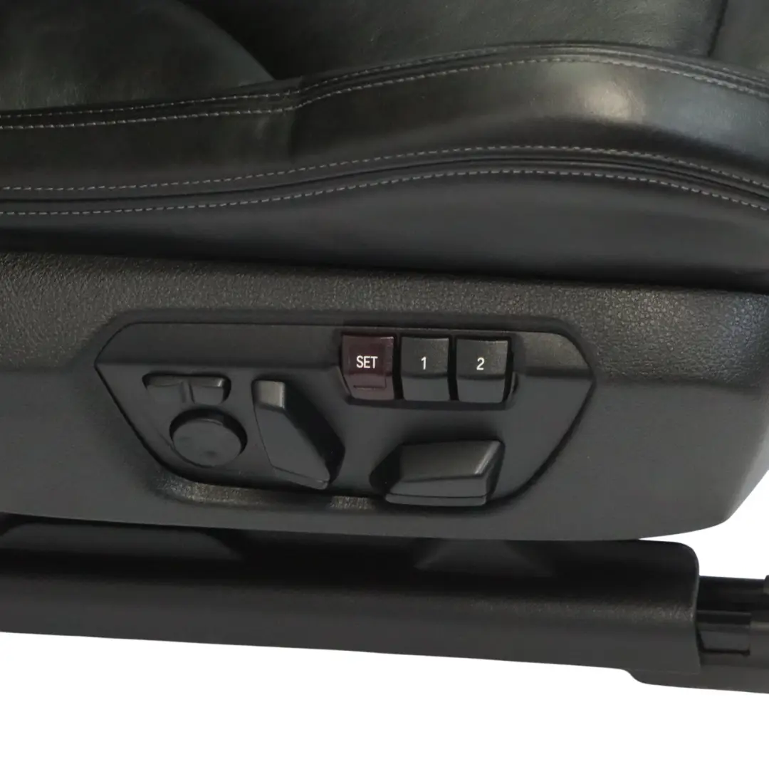 BMW F82 M4 M Sport Heated Front Right O/S Black Leather Seat Memory Electric